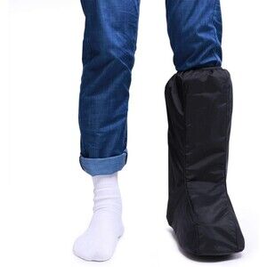 Fracture Walking Boot Shoe Cover Contractors Non Slip High Top Black1 VXAR XL